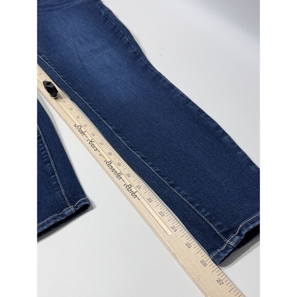 Paige Anthropologie Verdugo Ankle Jeans Dark Wash Mid Rise Women’s Size 30 (J2) - Picture 9 of 9